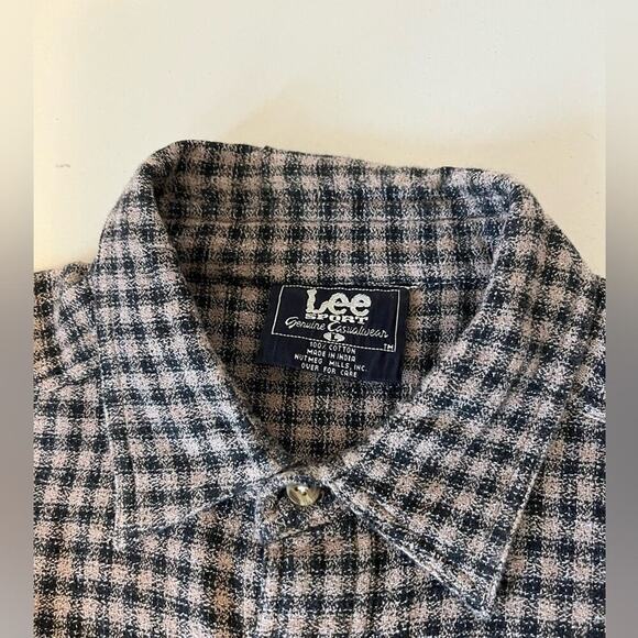 Vintage‎ NFL Steelers Lee Sports Flannel - size L - Picture 5 of 8
